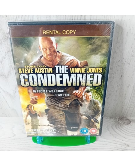 THE CONDEMNED VINNIE JONES DVD NEW & RENTAL COPY - RARE RETRO SERIES MOVIE