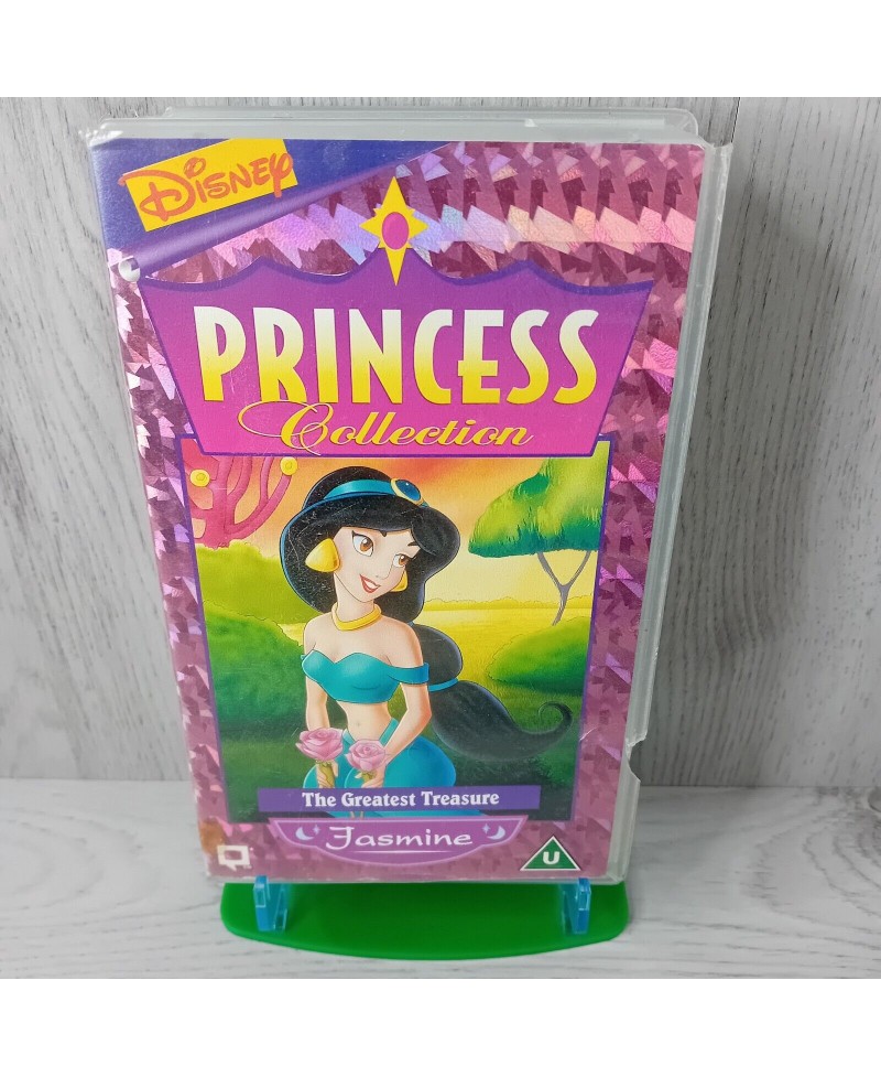 PRINCESS COLLECTION DISNEY VHS TAPE - RARE RETRO MOVIE SERIES