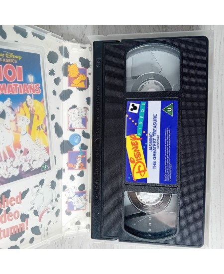 PRINCESS COLLECTION DISNEY VHS TAPE - RARE RETRO MOVIE SERIES
