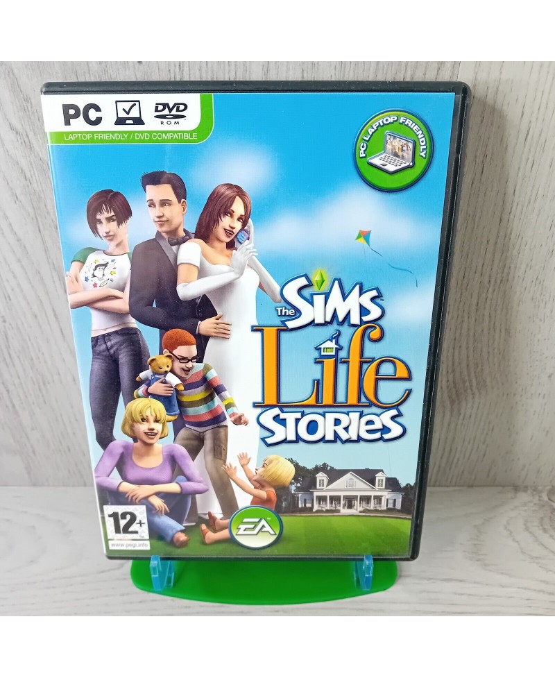 THE SIMS LIFE STORIES PC DVD ROM GAME - RARE RETRO GAMING