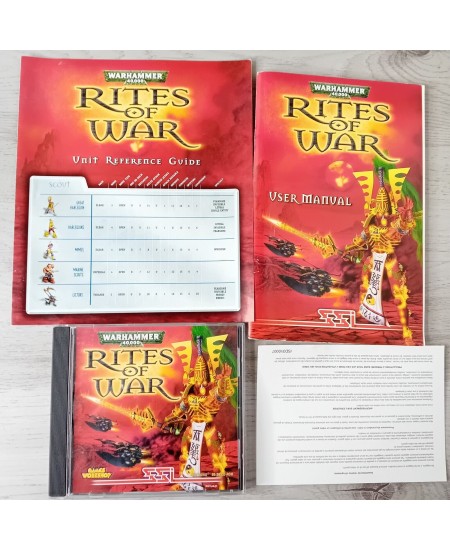 WARHAMMER 40,000 RITES OF WAR BIG BOX PC DVD ROM GAME RETRO GAMING RARE VINTAGE