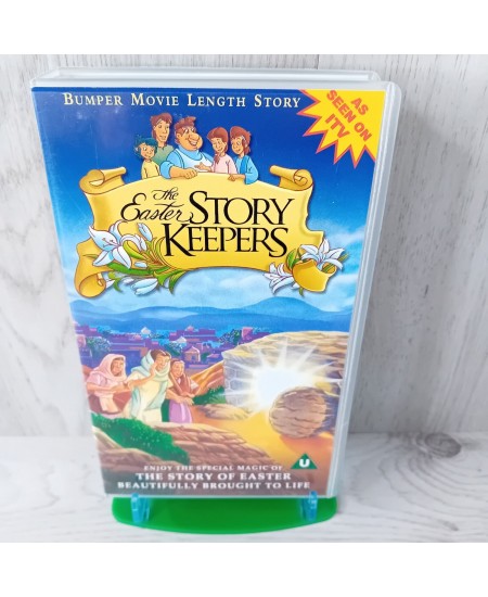 THE EASTER STORY KEEPERS VHS TAPE - RARE RETRO MOVIE SERIES