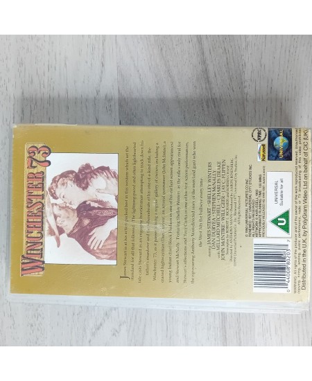 WINCHESTER 73 JOHN WAYNE VHS TAPE - RARE RETRO MOVIE SERIES