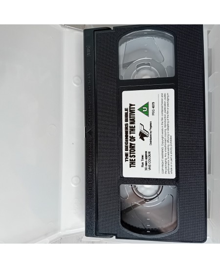 THE STORY OF THE NATIVITY VHS TAPE - RARE RETRO MOVIE SERIES