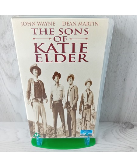 THE SONS OF KATIE ELDER VHS TAPE - RARE RETRO MOVIE SERIES