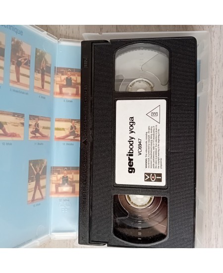 GERI HALIWELL BODY YOGA VHS TAPE - RARE RETRO MOVIE SERIES FITNESS