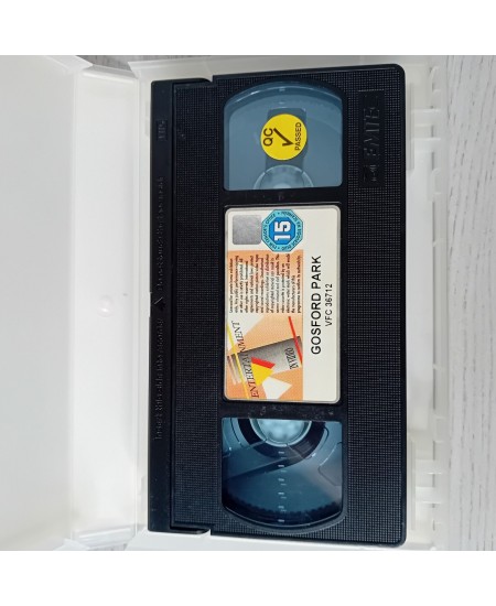 GOSFORD PARK BIG BOX VHS TAPE - RARE RETRO MOVIE SERIES
