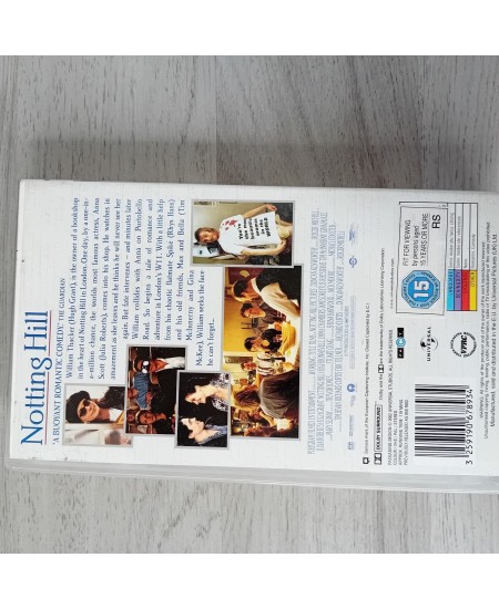 NOTTING HILL VHS TAPE - RARE RETRO MOVIE SERIES