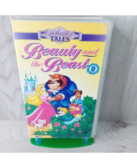 BEAUTY AND THE BEAST VHS TAPE - RARE RETRO MOVIE SERIES KIDS