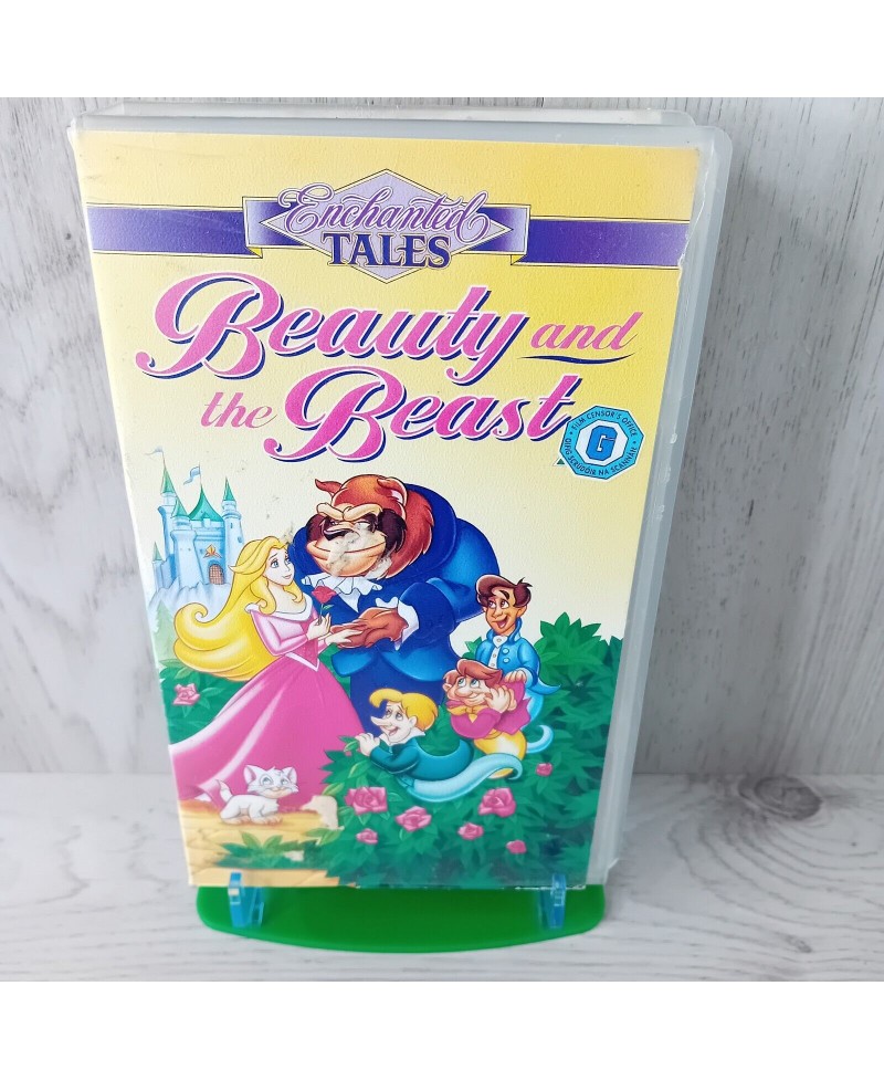 BEAUTY AND THE BEAST VHS TAPE - RARE RETRO MOVIE SERIES KIDS