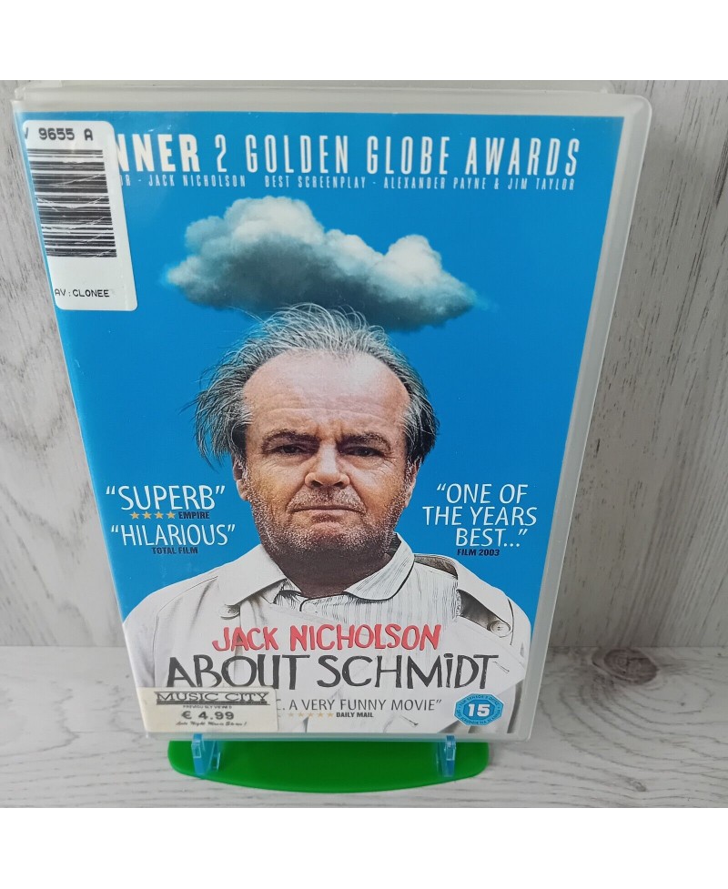 ABOUT SCHMIDT BIG BOX VHS TAPE - RARE RETRO MOVIE SERIES