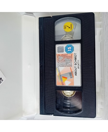ABOUT SCHMIDT BIG BOX VHS TAPE - RARE RETRO MOVIE SERIES