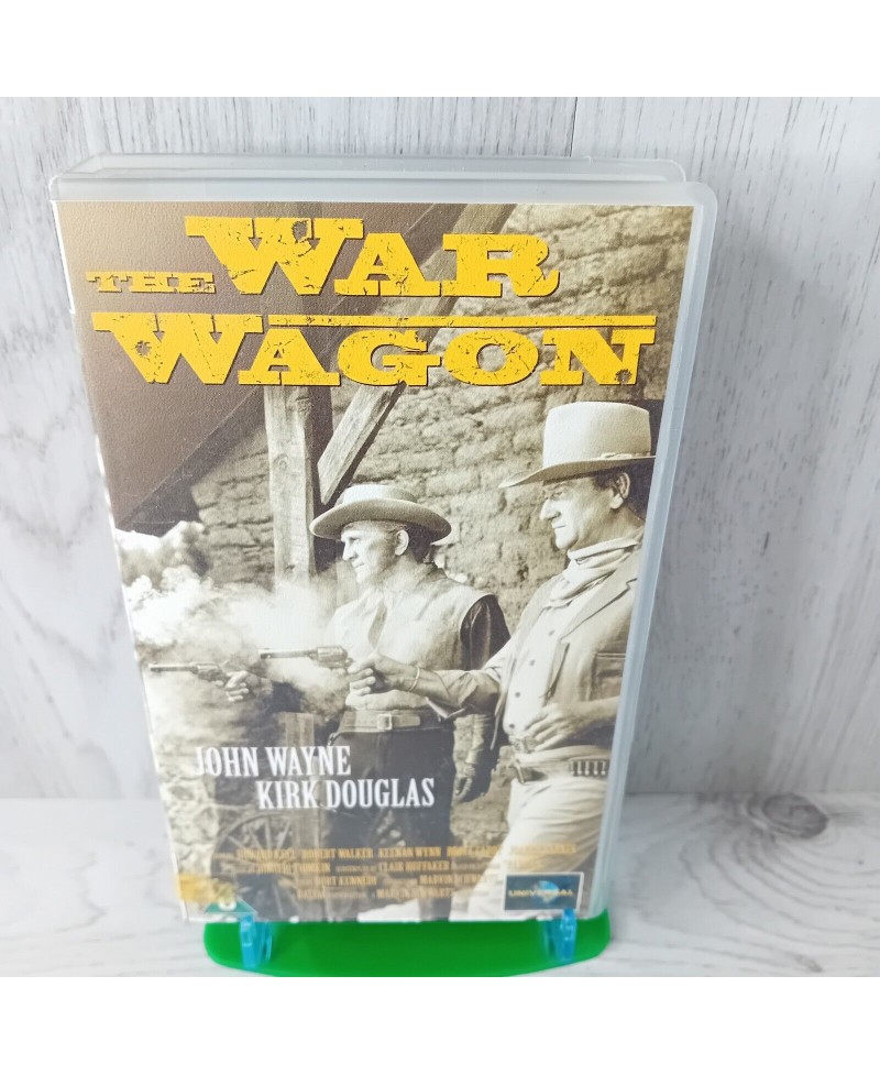 THE WAR WAGON VHS TAPE - RARE RETRO MOVIE SERIES