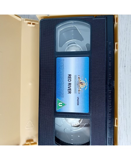 RED RIVER VHS TAPE - RARE RETRO MOVIE SERIES WESTERN