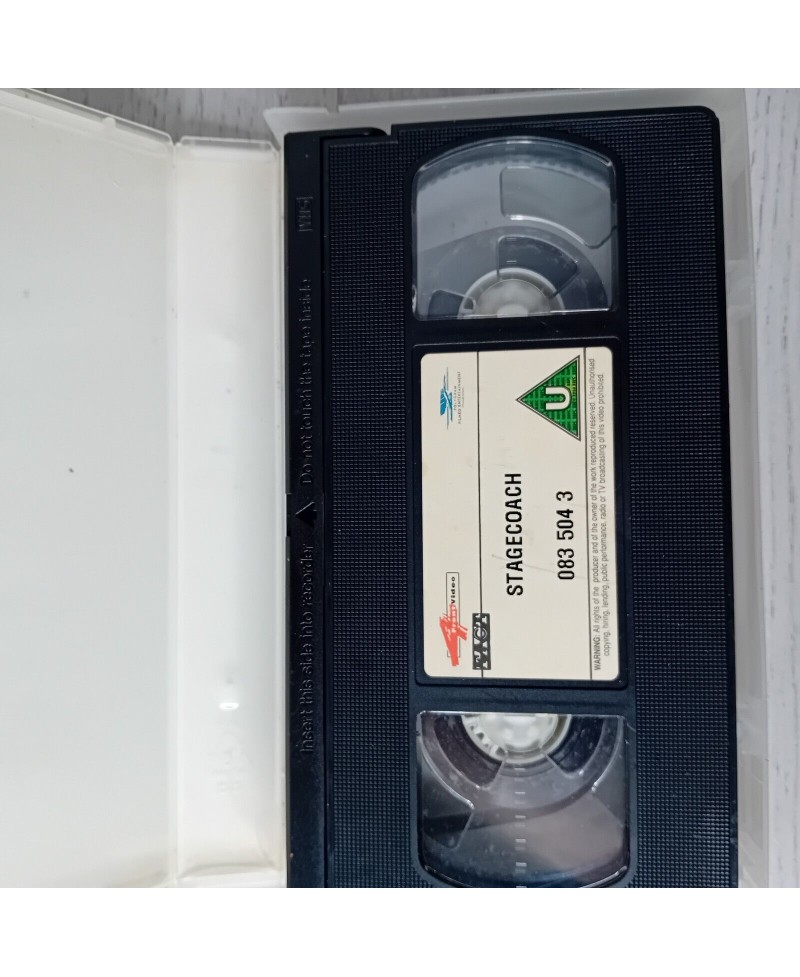 STAGE COACH JOHN WAYNE VHS TAPE - RARE RETRO MOVIE SERIES