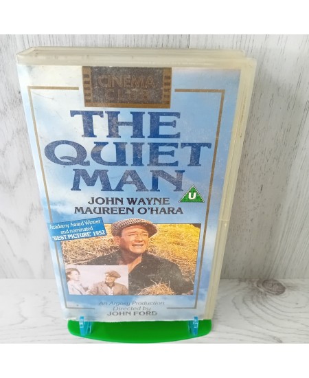 THE QUIET MAN JOHN WAYNE VHS TAPE - RARE RETRO MOVIE SERIES