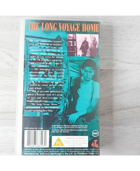 THE LONG VOYAGE HOME VHS TAPE - RARE RETRO MOVIE SERIES