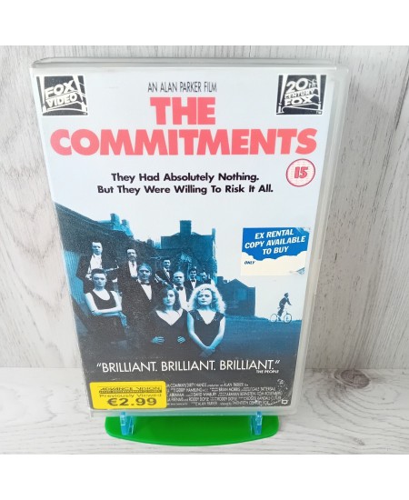 THE COMMITMENTS BIG BOX VHS TAPE - RARE RETRO MOVIE SERIES