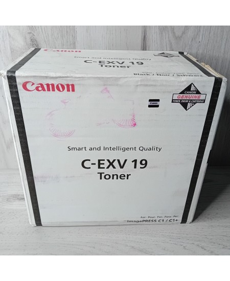 CANON GENUINE C-EXV 19 BLACK TONER IMAGEPRESS C1 C1+ - PRINTER INK