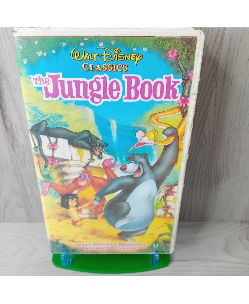 THE JUNGLE BOOK VHS TAPE -RARE RETRO MOVIE SERIES VINTAGE