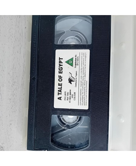A TALE OF EGYPT VHS TAPE -RARE RETRO MOVIE SERIES VINTAGE KIDS STORY