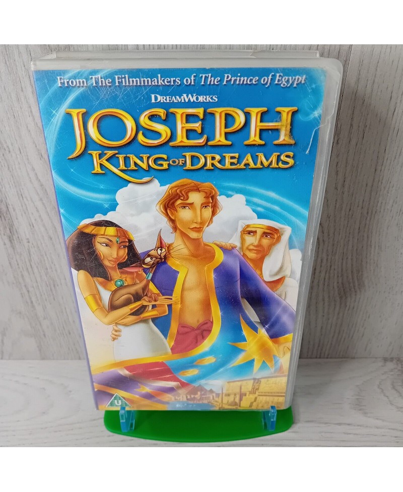 JOSEPH KING OF DREAMS VHS TAPE -RARE RETRO MOVIE SERIES VINTAGE KIDS STORY