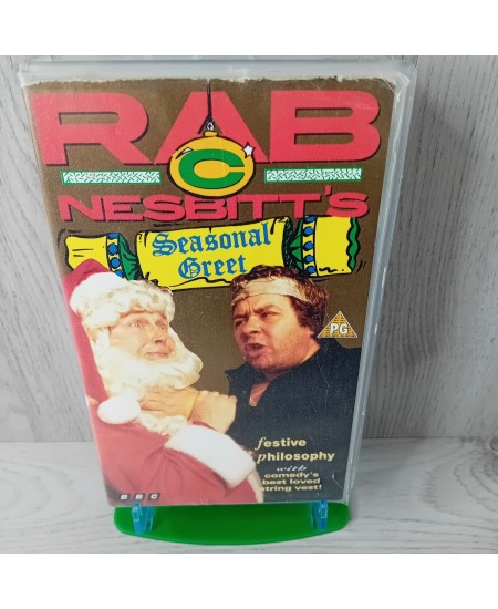 RAB C NESSBITTS SEASONAL GREET VHS TAPE -RARE RETRO MOVIE SERIES VINTAGE COMEDY