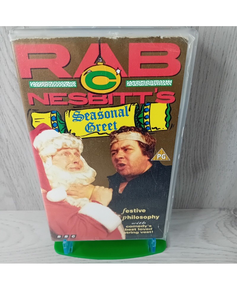 RAB C NESSBITTS SEASONAL GREET VHS TAPE -RARE RETRO MOVIE SERIES VINTAGE COMEDY