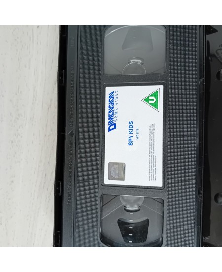 SPY KIDS VHS TAPE -RARE RETRO MOVIE SERIES VINTAGE KIDS SHOW