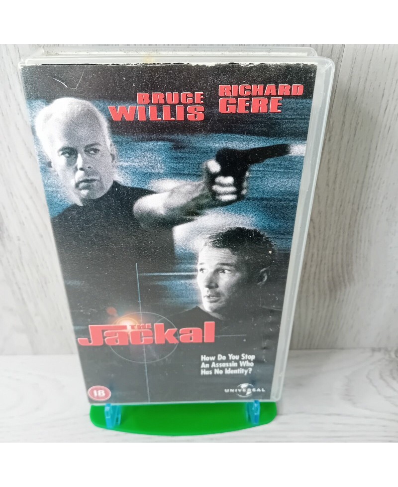 THE JACKAL VHS TAPE -RARE RETRO MOVIE SERIES VINTAGE