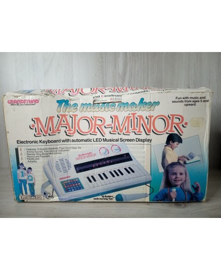 GRANDSTAND THE MUSIC MAKER MAJOR MINOR 1986 - RARE NEW IN BOX VINTAGE TOY