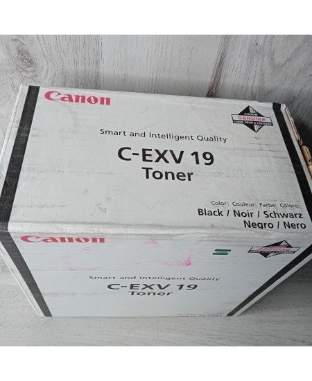 CANON GENUINE C-EXV 19 BLACK TONER IMAGEPRESS C1 C1+ - PRINTER INK NEW