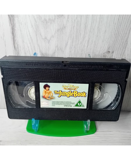 JUNGLE BOOK VHS TAPE - RARE RETRO MOVIE KIDS