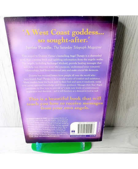 DOREEN VIRTUE MESSAGE FROM YOUR ANGELS BOOK - RARE RETRO