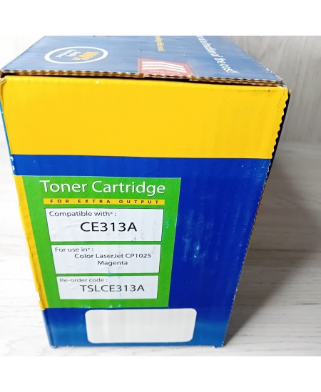 TONER SMART TONER CARTRIDGE MAGENTA INK COMPATIBLE WITH LASERJET CP1025 CE313A