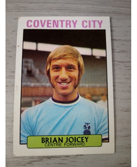BRIAN JOICEY COVENTRY CITY AB&C FOOTBALL TRADING CARD 1971 RARE VINTAGE