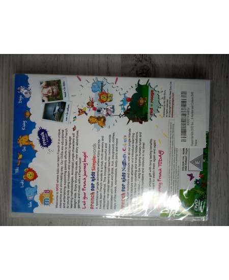 FRENCH FOR KIDS DESI GURU DVD - NEW FACTORY SEALED RARE EDUCATION LEARNING
