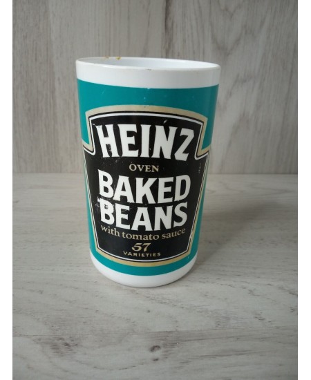 HEINZ BAKED BEANS CUP / HOLDER - VINTAGE RETRO MADE IN ENGLAND ARMSTRONG CLAYDON