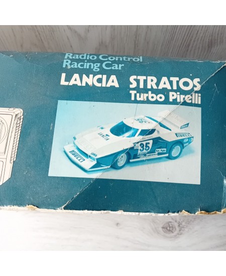 NIKKO LANCIA STRATOS TURBO PIRELLI RADIO CONTROL CAR 1970,S -COLLECTORS V.RARE