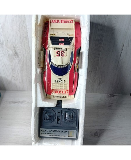 NIKKO LANCIA STRATOS TURBO PIRELLI RADIO CONTROL CAR 1970,S -COLLECTORS V.RARE