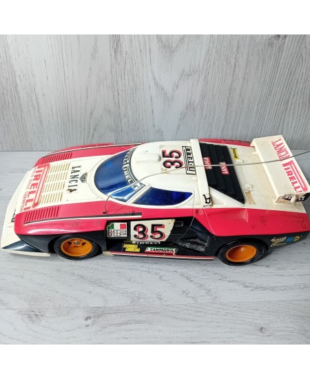 NIKKO LANCIA STRATOS TURBO PIRELLI RADIO CONTROL CAR 1970,S -COLLECTORS V.RARE