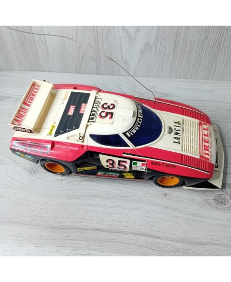 NIKKO LANCIA STRATOS TURBO PIRELLI RADIO CONTROL CAR 1970,S -COLLECTORS V.RARE