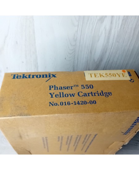 TEKTRONIX PHASER 550 YELLOW TONER CARTRIDGE - NEW IN BOX INK