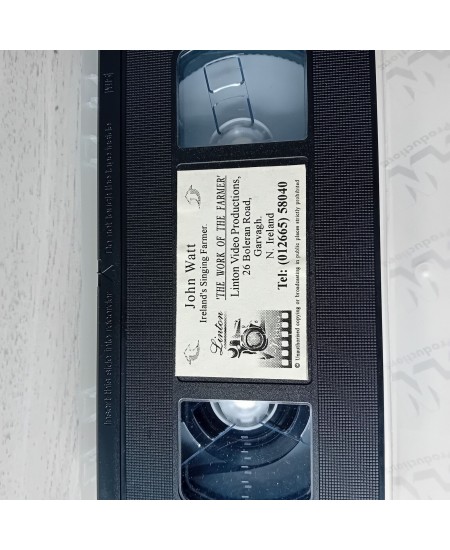 THE WORK OF THE FARMER JOHN WATT VHS TAPE - RARE SERIES MOVIE MUSIC FILM IRISH