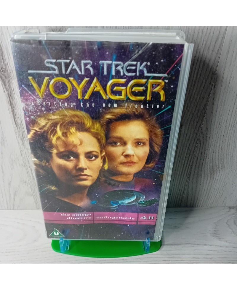 STAR TREK VOYAGER VOL 4.11 VHS TAPE - RARE SERIES MOVIE FILM SCI FI