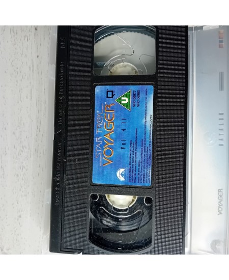 STAR TREK VOYAGER VOL 4.11 VHS TAPE - RARE SERIES MOVIE FILM SCI FI