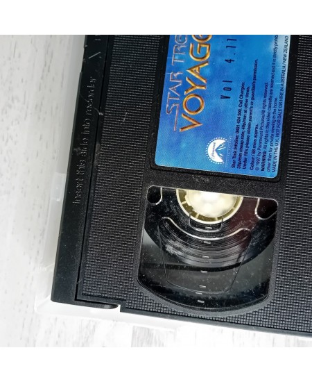 STAR TREK VOYAGER VOL 4.11 VHS TAPE - RARE SERIES MOVIE FILM SCI FI