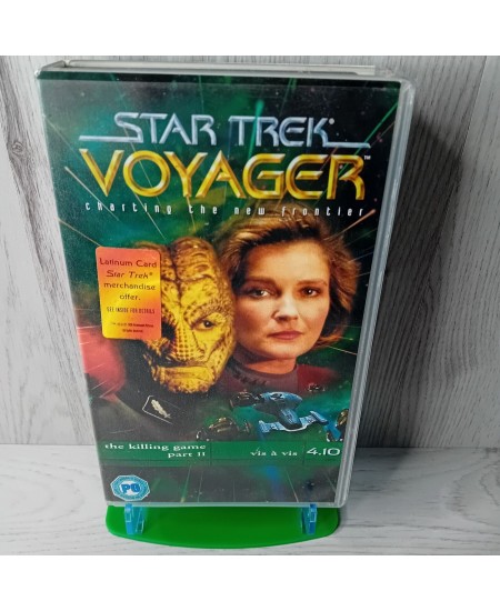 STAR TREK VOYAGER VOL 4.10 VHS TAPE - RARE SERIES MOVIE FILM SCI FI