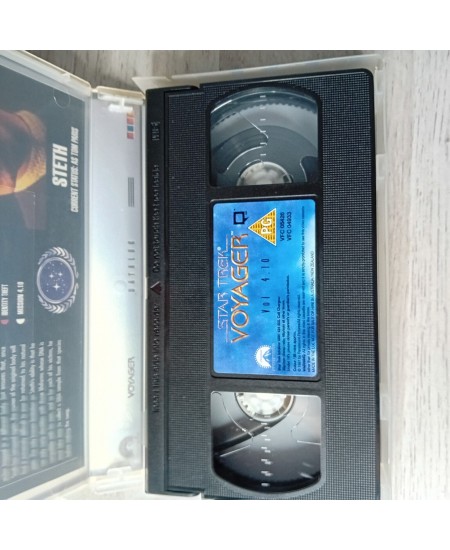 STAR TREK VOYAGER VOL 4.10 VHS TAPE - RARE SERIES MOVIE FILM SCI FI