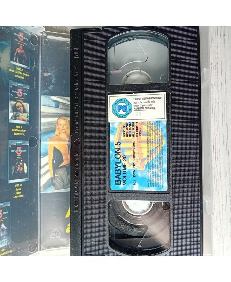 BABYLON 5 VOL 20 VHS TAPE - RARE SERIES MOVIE FILM SCI FI